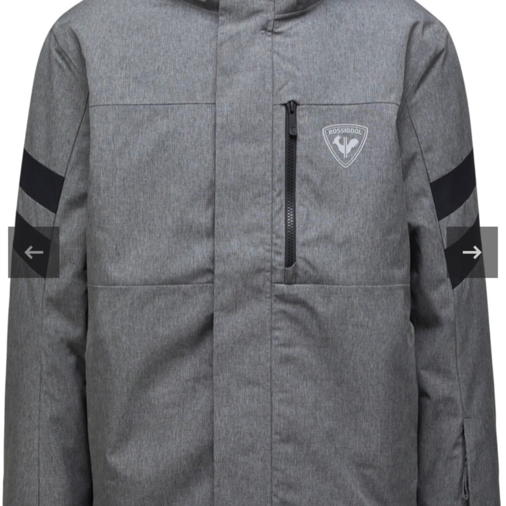 Rossignol - Sleet Jacket - Men's - Heather Grey / L
